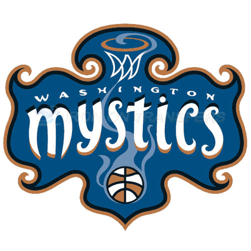 Washington Mystics Iron-on Stickers (Heat Transfers)NO.8586